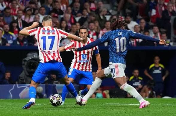 Highlights from the Atletico Madrid vs Arsenal match where the Gunners were denied a contentious penalty by VAR.