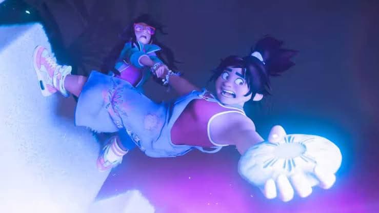 Forgotten Island. DreamWorks' head start